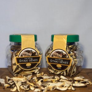 Kaltētas šitake sēnes 60 g