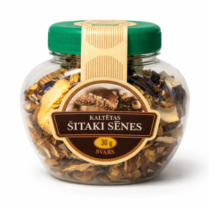 Kaltētas šitake sēnes 30 g