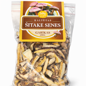 Kaltētas šitake sēnes 50g